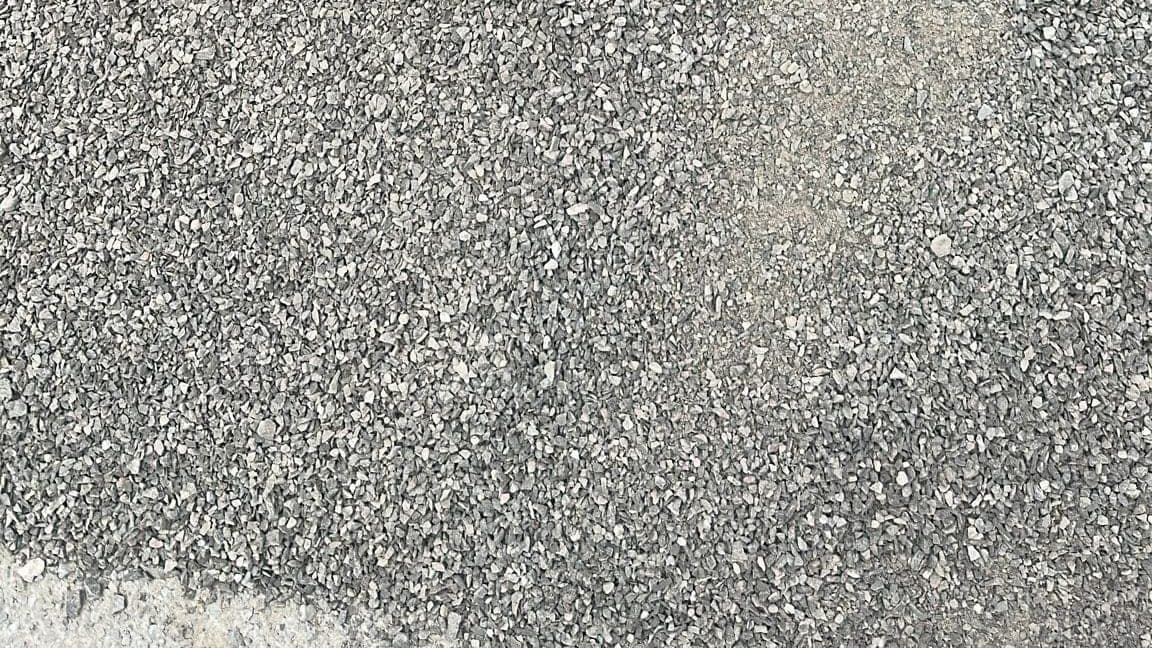 0-5 mm mıcır tozunun ince ve sıkışmış yüzey dokusu